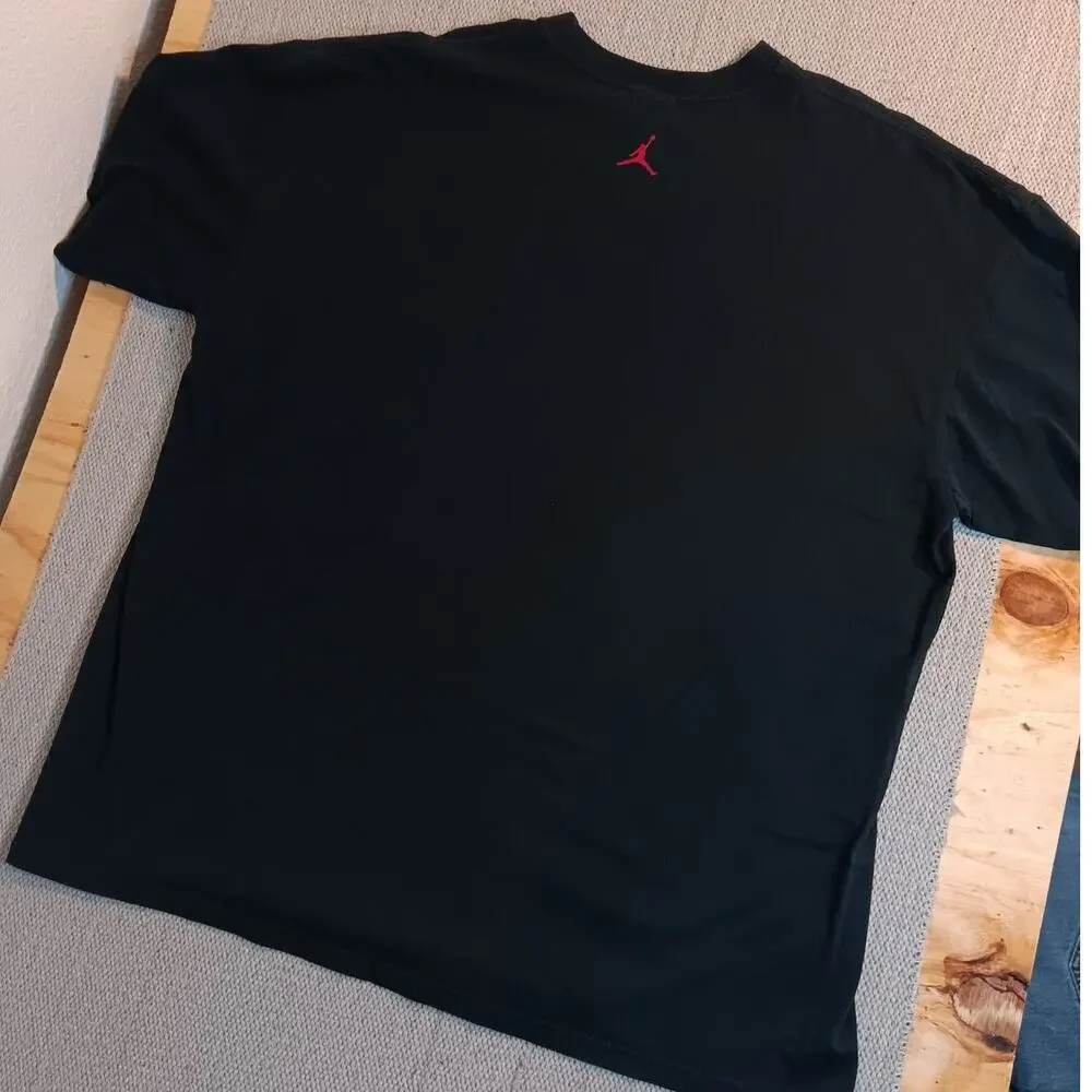 Nike Air Jordan Vintage Tee Mens XXL Black Take Flight 23 Jumpman Basketball‎